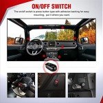 NILIGHT 12V LED Light Bar Wiring Harness Kit