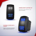 Nilight 16AWG LED POD Lights Wiring Kit