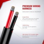 Nilight 16AWG LED POD Lights Wiring Kit