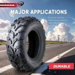 WANDA ATV/UTV Tire Set 25x8-12 & 25x10-12