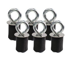 Rubber Tie Down Anchors for Polaris RZR, Set of 6