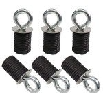 Rubber Tie Down Anchors for Polaris RZR, Set of 6