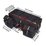 Waterproof 600D ATV Rear Cargo Bag with Bungee
