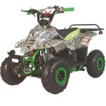 X-PRO 110cc Army Green ATV Quad 4 Wheeler