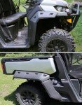 Kemimoto UTV Fender Flares for Can Am Defender
