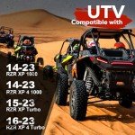 ECOTRIC Mud Flaps for 2014-2023 Polaris RZR XP