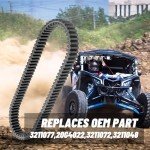 Heavy-Duty Carbon Drive Belt for Polaris ATV/UTV