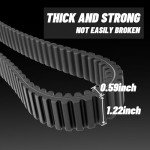 Heavy-Duty Carbon Drive Belt for Polaris ATV/UTV