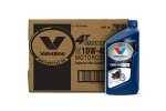 Valvoline 10W-40 4-Stroke Motorcycle Oil, 1 QT - 6 Pack