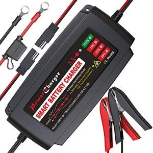 12V 5A Smart Battery Charger for All Vehicles
