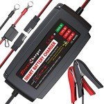 12V 5A Smart Battery Charger for All Vehicles