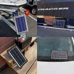 12V Portable Solar Trickle Charger for Batteries