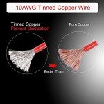 10FT Heavy Duty 10AWG SAE Extension Cable