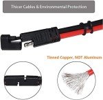 10FT Heavy Duty 10AWG SAE Extension Cable