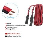 25FT 16AWG SAE Battery Charger Extension Cable