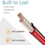 POWISER SAE Extension Cable with Quick Disconnect Adapter