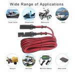 25FT 16AWG SAE Battery Charger Extension Cable