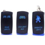 Dasen LED Rocker Switch Set for ATV/UTV