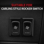DaierTek Rocker Switch Panel Holder - 2 Pack