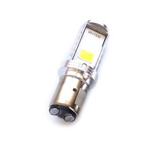 S2 12V Super Bright LED 6500K Light Bulb for Chinese Scooters ATV 50cc 150cc 250cc for Tao Znen Jonway Tank Baron etc 1-pack