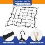 Heavy Duty Elastic Cargo Net for ATV and Bikes