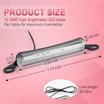 Bright Red LED License Plate Light for ATVs