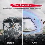 KEMIMOTO Scratch Resistant Windshield for Ranger 500/570