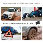 Heavy-Duty 2" x 20' Tow Strap with Hooks