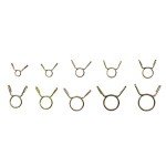 270 Pcs Fuel Line Hose Clamp Kit for ATV