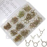 270 Pcs Fuel Line Hose Clamp Kit for ATV