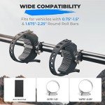 KEMIMOTO ATV Shovel Holder and Quick-Release Clamp