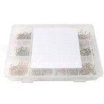 270 Pcs Fuel Line Hose Clamp Kit for ATV