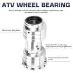 Honda TRX Axle Bearing Carrier Replacement Part