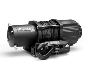SuperATV Black Ops 2500 LB UTV/ATV Winch Kit