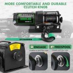 3000lb ATV/UTV Electric Winch with Remote