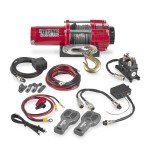 Stealth 3500lb Electric ATV/UTV Winch with Remotes