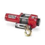 Stealth 3500lb Electric ATV/UTV Winch with Remotes