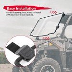 KEMIMOTO Scratch Resistant Windshield for Ranger 500/570