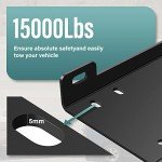 Universal Winch Hitch Cradle Mount for ATVs