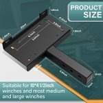 Universal Winch Hitch Cradle Mount for ATVs