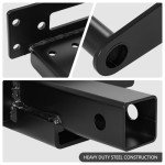 Foldable Cradle Winch Mount for 2" Hitch