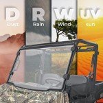 KEMIMOTO Scratch Resistant Windshield for Ranger 500/570
