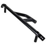 Polaris 4-Seat Black Steel Rock Sliders 1000