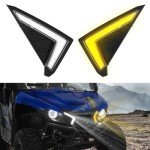 Yamaha Wolverine X2 X4 Fang LED Grille Lights