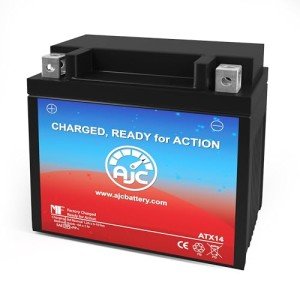 AJC ATV Battery for Honda TRX500FA 2001-2014