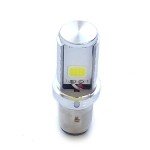 S2 12V Super Bright LED 6500K Light Bulb for Chinese Scooters ATV 50cc 150cc 250cc for Tao Znen Jonway Tank Baron etc 1-pack