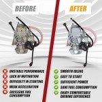 RANSOTO Carburetor for Arctic Cat Prowler 650