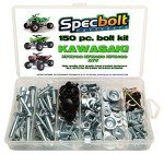 150pc Kawasaki ATV Bolt Kit for Maintenance