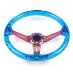 13.8” Neo Chrome Racing Steering Wheel for ATVs