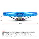 13.8” Neo Chrome Racing Steering Wheel for ATVs